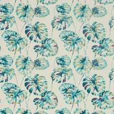 Kelapa Lagoon/Cerise Fabric by Harlequin