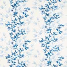 Lady Alford Porcelain / China Blue Fabric by Harlequin