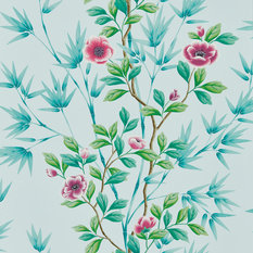 Lady Alford Sky/Magenta Wallcovering by Harlequin