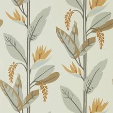 Llenya Honey/Jet/Jute Wallcovering by Harlequin