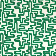 Meander Emerald/Aquamarine Fabric by Harlequin X Sophie Robinson