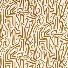 Melodic French Ochre/Paper Lantern Fabric by Harlequin