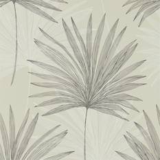 Mitende Pewter/Chalk Wallcovering by Harlequin