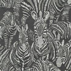 Nirmala Jet/Chalk Wallcovering by Harlequin
