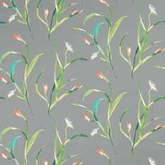 Saona Kiwi/Charcoal Fabric by Harlequin