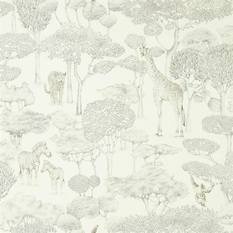Shamwari Chalk/Slate Wallcovering by Harlequin