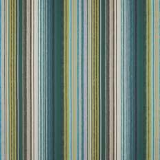 Spectro Stripe Emerald / Marine / Lichen Fabric by Harlequin