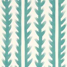 Sticky Grass Aquamarine Wallcovering by Harlequin X Sophie Robinson