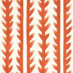 Sticky Grass Carnelian Wallcovering by Harlequin X Sophie Robinson