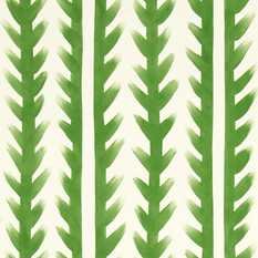Sticky Grass Emerald Wallcovering by Harlequin X Sophie Robinson