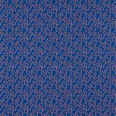 Wiggle Lapis/Spinel Fabric by Harlequin X Sophie Robinson