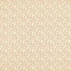 Wiggle Linen/Carnelian Fabric by Harlequin X Sophie Robinson