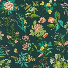 Woodland Floral Jade/Malachite/Rose Quartz Wallcovering by Harlequin X Sophie Robinson