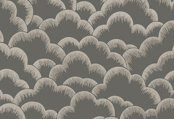 HookedOnWalls Cumulus Wallcovering