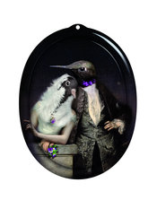 Le Boudoir The Lovebirds Tray by Ibride 
