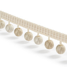 Bibury Drops Ivory Trimming by James Hare 