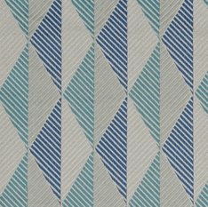 Deco Peppermint Fabric by James Hare 