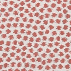Kasuri Natural/Dusky Rose Fabric by James Hare