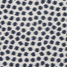 Kasuri Natural/Indigo Fabric by James Hare