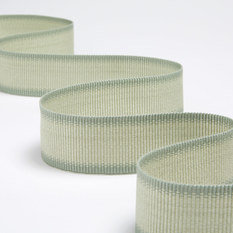 Ribbon Trim Green by James Hare 