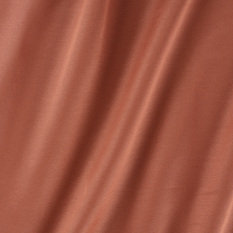 Sloane Silk Terracotta Fabric by James Hare 