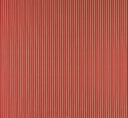 Asher Stripe Red Fabric by Jane Churchill