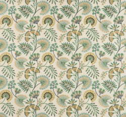 Chiana Green/Blue Fabric by Jane Churchill