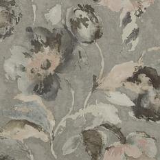 Beatrice Silver/Pink Wallpaper by Jane Churchill 