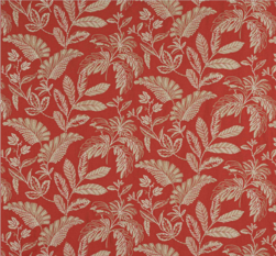 Nemus Red Fabric by Jane Churchill