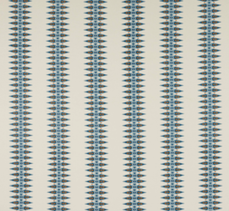 Priya Stripe Blue Fabric by Jane Churchill
