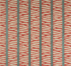 Wilder Red Fabric by Jane Churchill