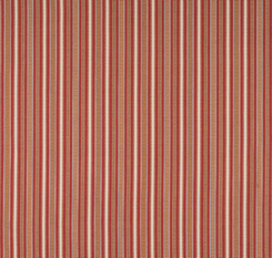 Yarra Stripe Red Fabric by Jane Churchill
