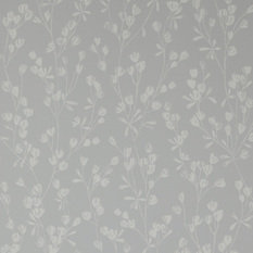 Ines Grey Wallpaper by Jane Churchill