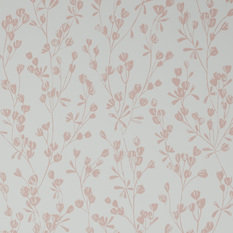 Ines Pink Wallpaper by Jane Churchill