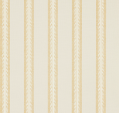 Innis Stripe Yellow Wallpaper by Jane Churchill