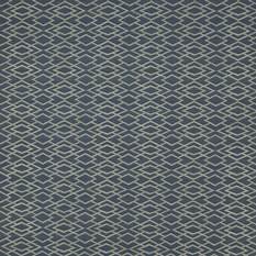 Geometric Silk Midnight Wallpaper by Jane Churchill