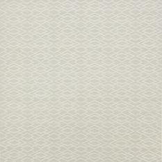 Geometric Silk Pewter Wallpaper by Jane Churchill