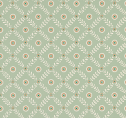 Payton Aqua Wallpaper by Jane Churchill