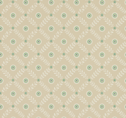 Payton Beige/Aqua Wallpaper by Jane Churchill
