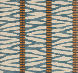Wilder Indigo Wallpaper by Jane Churchill