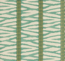 Wilder Teal Wallpaper by Jane Churchill