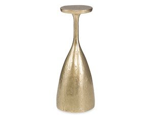 Dante Raw Brass Small Side Table by Julian Chichester 