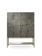 Pollock Black Vellum Cabinet by Julian Chichester 