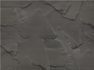 Tear Wallcovering Carbon by Kirkby Design 