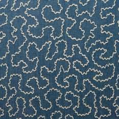 Wiggle Cornflower Fabric by Linwood