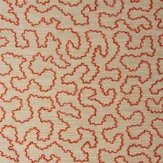 Wiggle Ginger Fabric by Linwood