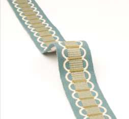 Gina Celadon Trimming by Manuel Canovas
