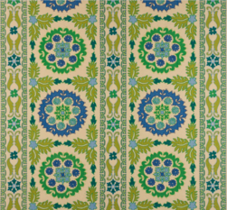 Kashan Kiwi Fabric by Manuel Canovas