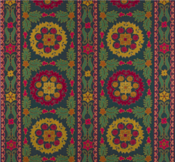 Kashan Nuit Fabric by Manuel Canovas