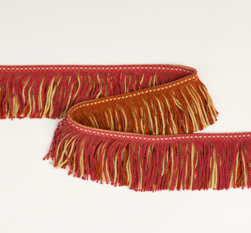 Louison Bois de Rose/Terracotta Trimming by Manuel Canovas